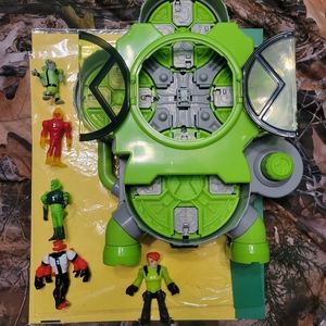 2018 Ben 10 Alien Creation Chamber Playset Toy Play Mates w/ 4 Figures COMPLETE